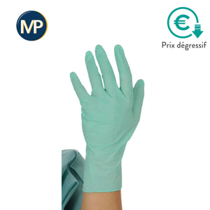Gants d'examen - Latex avec Aloé Véra - Sans poudre - Boite de 100 - My Podologie MP
