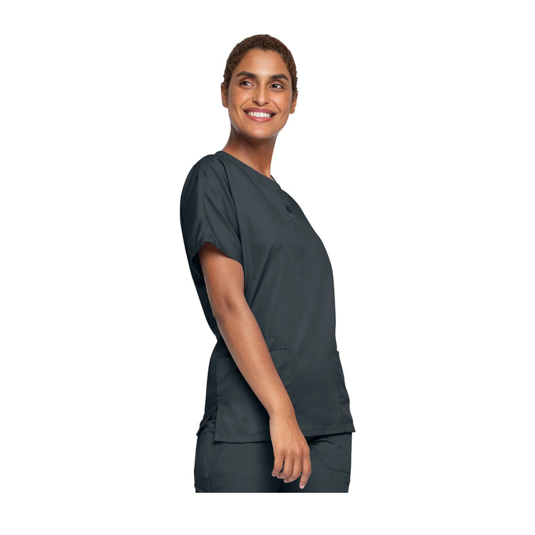 Guéthary - Tunique médicale - Col V - Manches courtes - Femme - Cherokee - Couleur 2 Cherokee Authentic Workwear