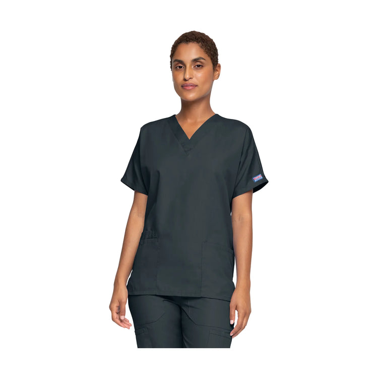 Guéthary - Tunique médicale - Col V - Manches courtes - Femme - Cherokee - Couleur 2 Cherokee Authentic Workwear