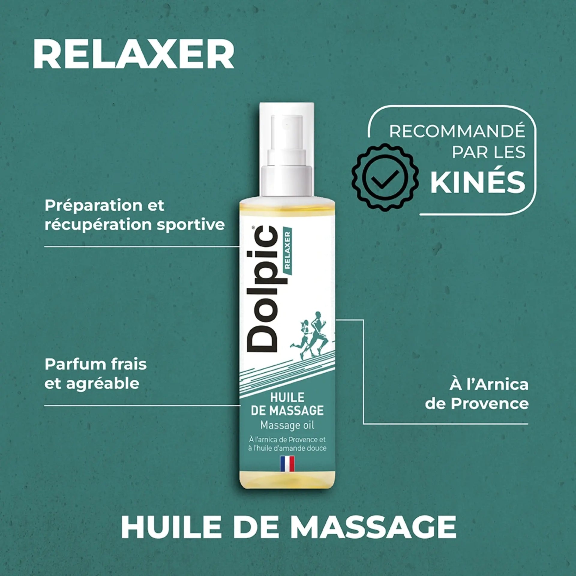 Huile de massage - 100 ml - Dolpic Dolpic