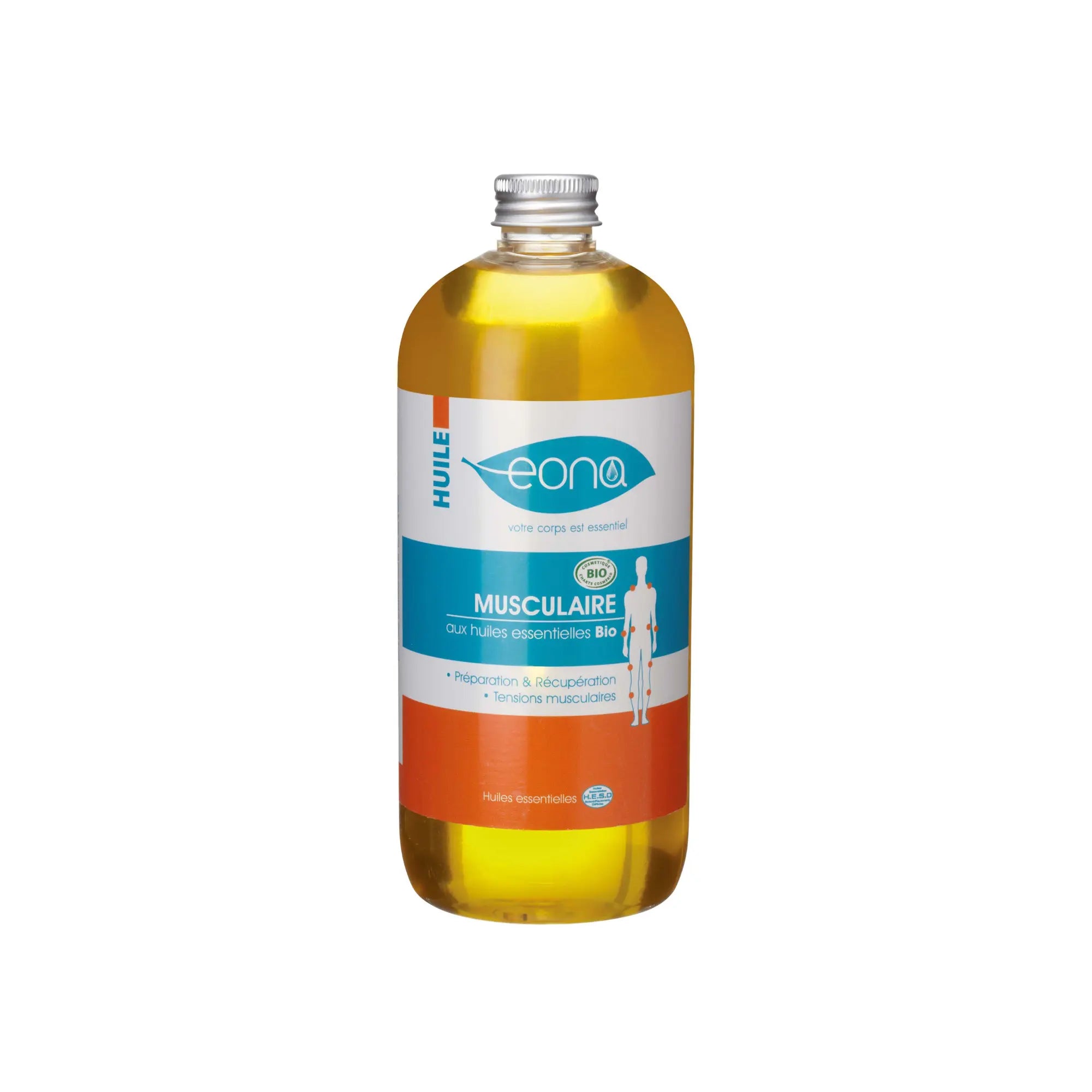 Huile de massage - Musculaire - Bio - Eona - My Podologie