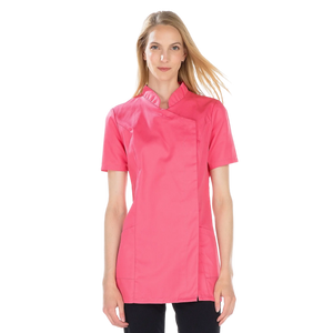 Inès - Blouse longue - Manches courtes - Femme - 105 cm