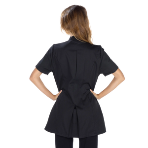 Inès - Blouse longue - Manches courtes - Femme - 105 cm