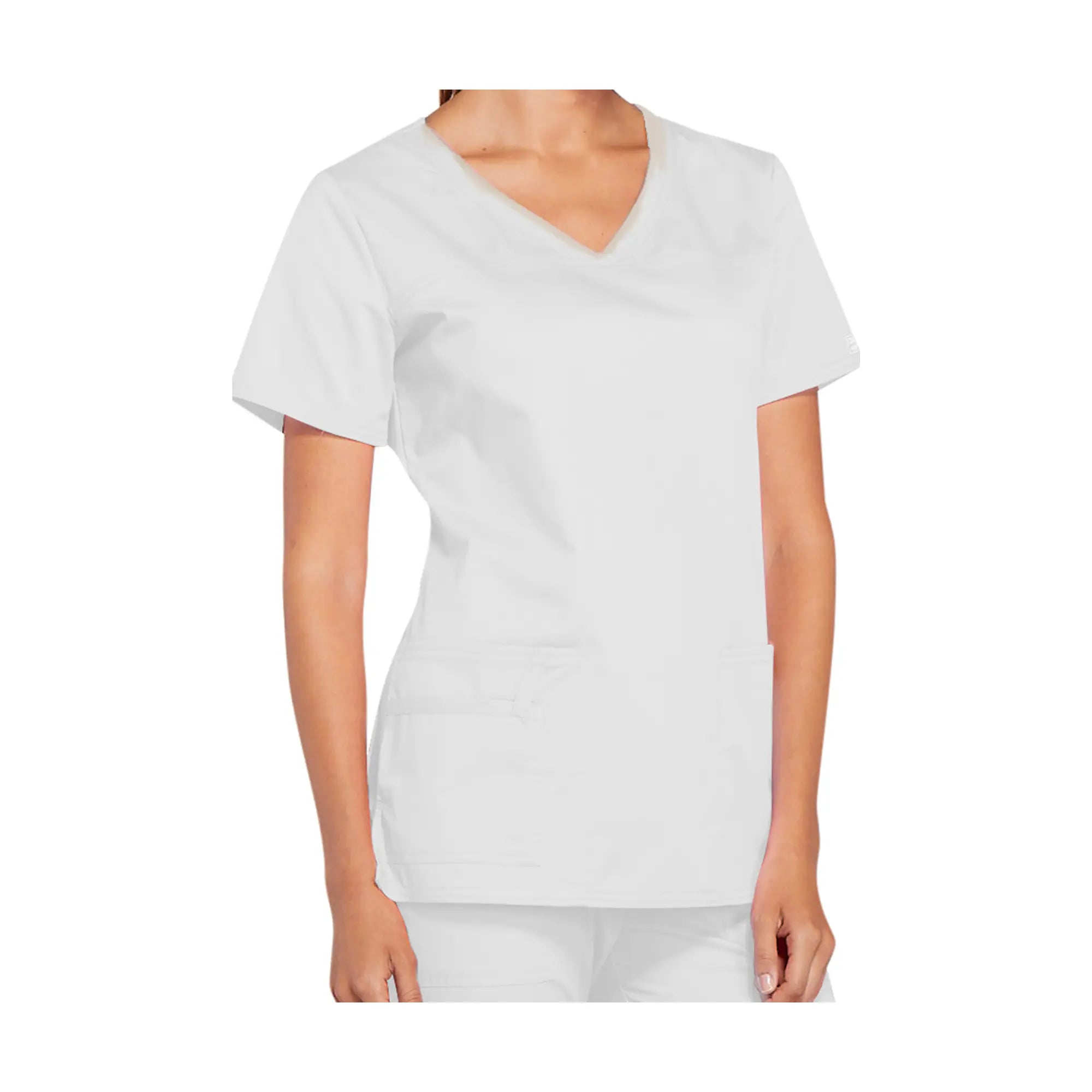La Rochelle - Tunique col V - Femme - Cherokee Cherokee Authentic Workwear Blanc-3XL