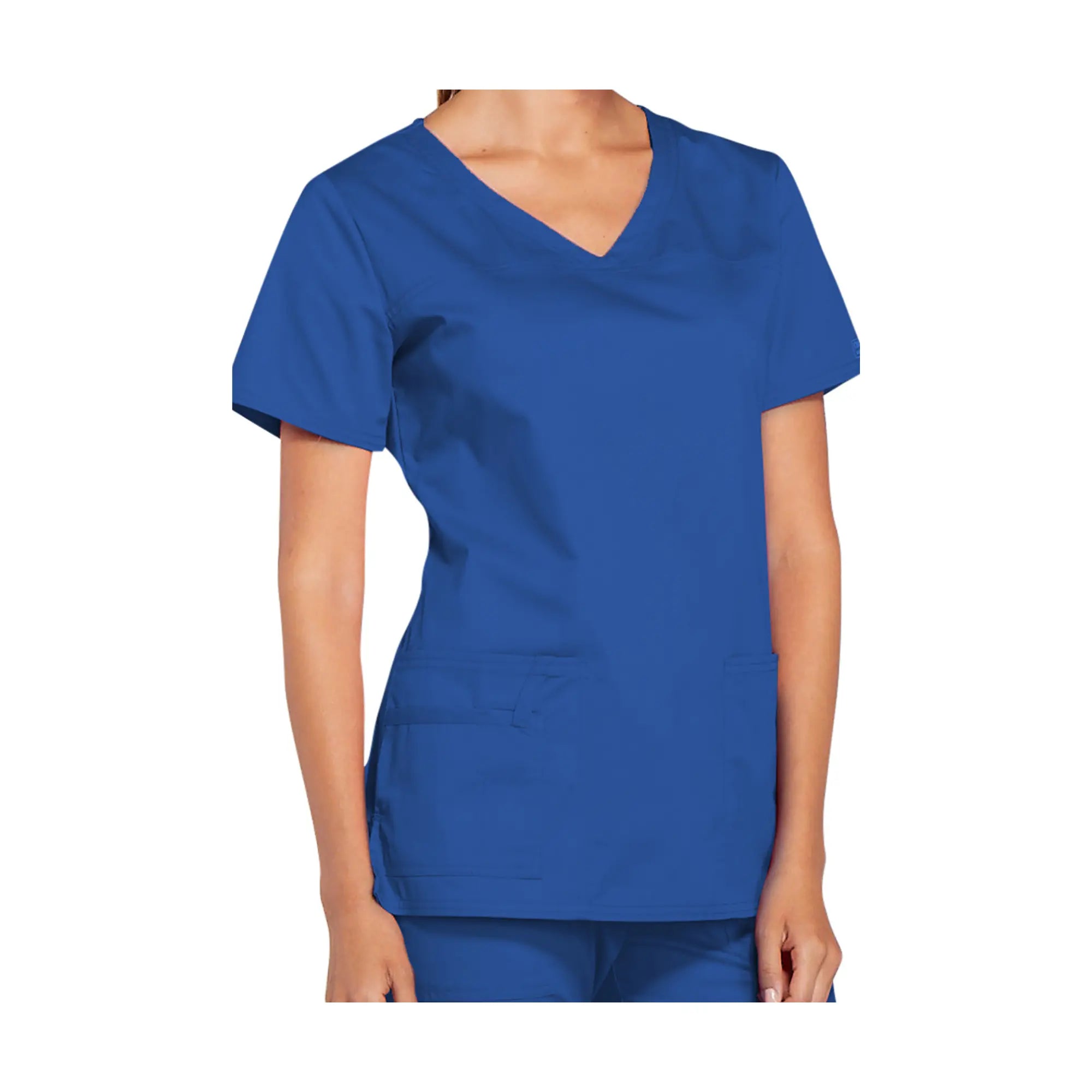 La Rochelle - Tunique col V - Femme - Cherokee Cherokee Authentic Workwear Bleu-Roi-3XL