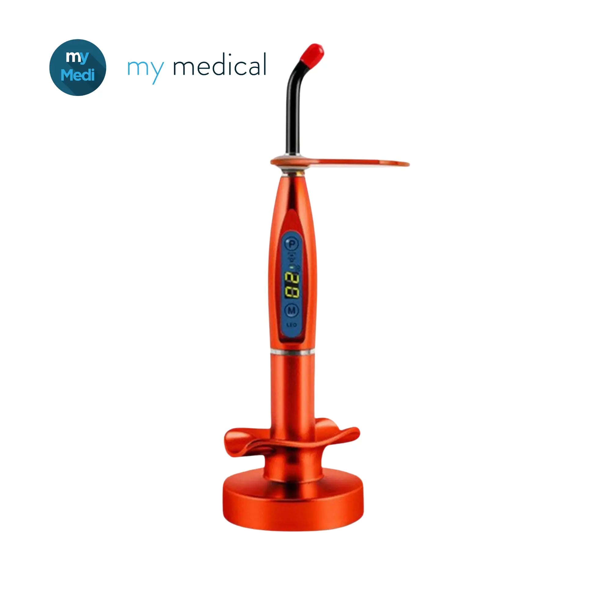 Lampe LED à photopolymériser - Sans fil - 1500 mW / cm² - 7 coloris disponibles My Medical  Rouge