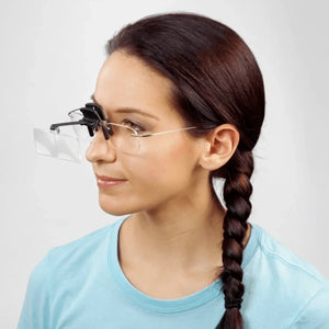 Loupe à clipser sur lunettes avec 4 loupes - Ruck Ruck