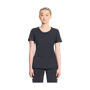 Lyon - Tunique à col rond - Femme - Cherokee Cherokee Medical Uniforms Anthracite-3XL