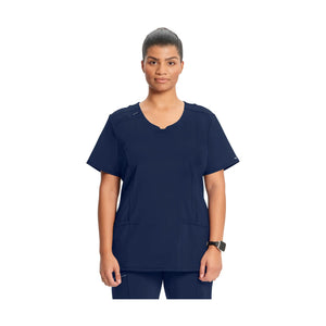 Lyon - Tunique à col rond - Femme - Cherokee Cherokee Medical Uniforms Bleu-Marine-3XL