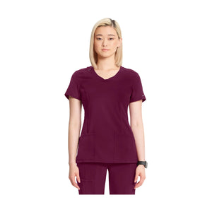Lyon - Tunique à col rond - Femme - Cherokee Cherokee Medical Uniforms Bordeaux-3XL