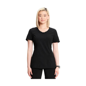Lyon - Tunique à col rond - Femme - Cherokee Cherokee Medical Uniforms Noir-3XL