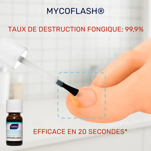 MYCOFLASH® Vernis - Traitement Mycoses des ongles - 5 ml - Laboratoire Addax Laboratoire Addax