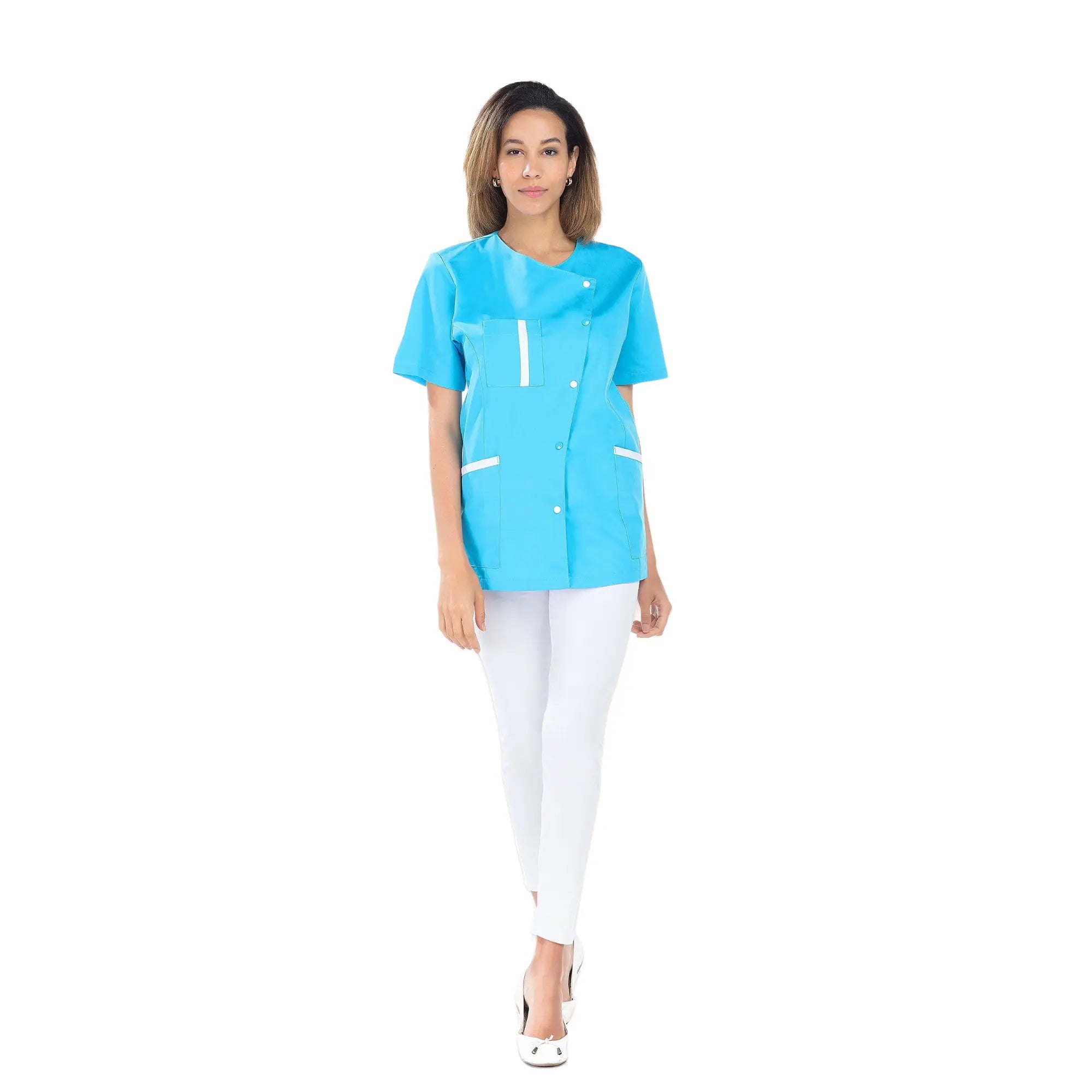 Manon - Tunique - Manches Courtes - Femme - 75 cm
