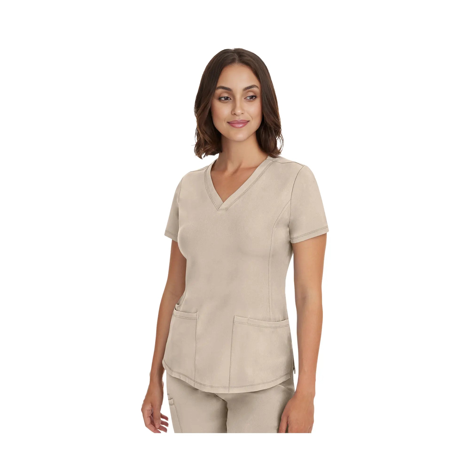 Monique - Tunique médicale - Col V - Femme - Healing Hands - 1 Healing Hands