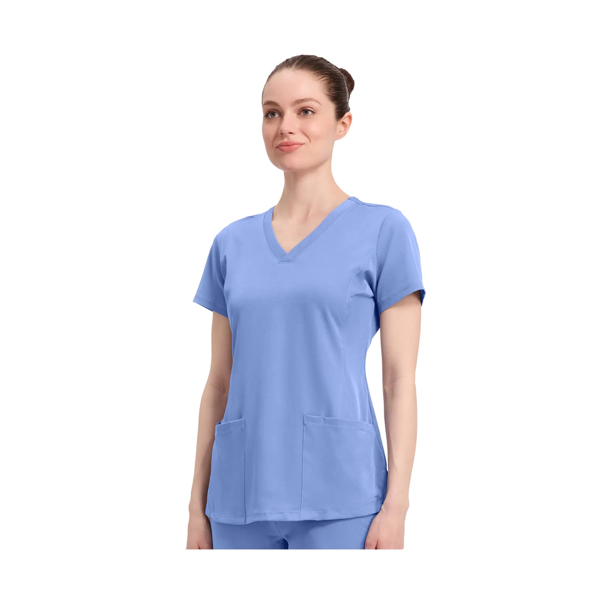 Monique - Tunique médicale - Col V - Femme - Healing Hands - 1 Healing Hands