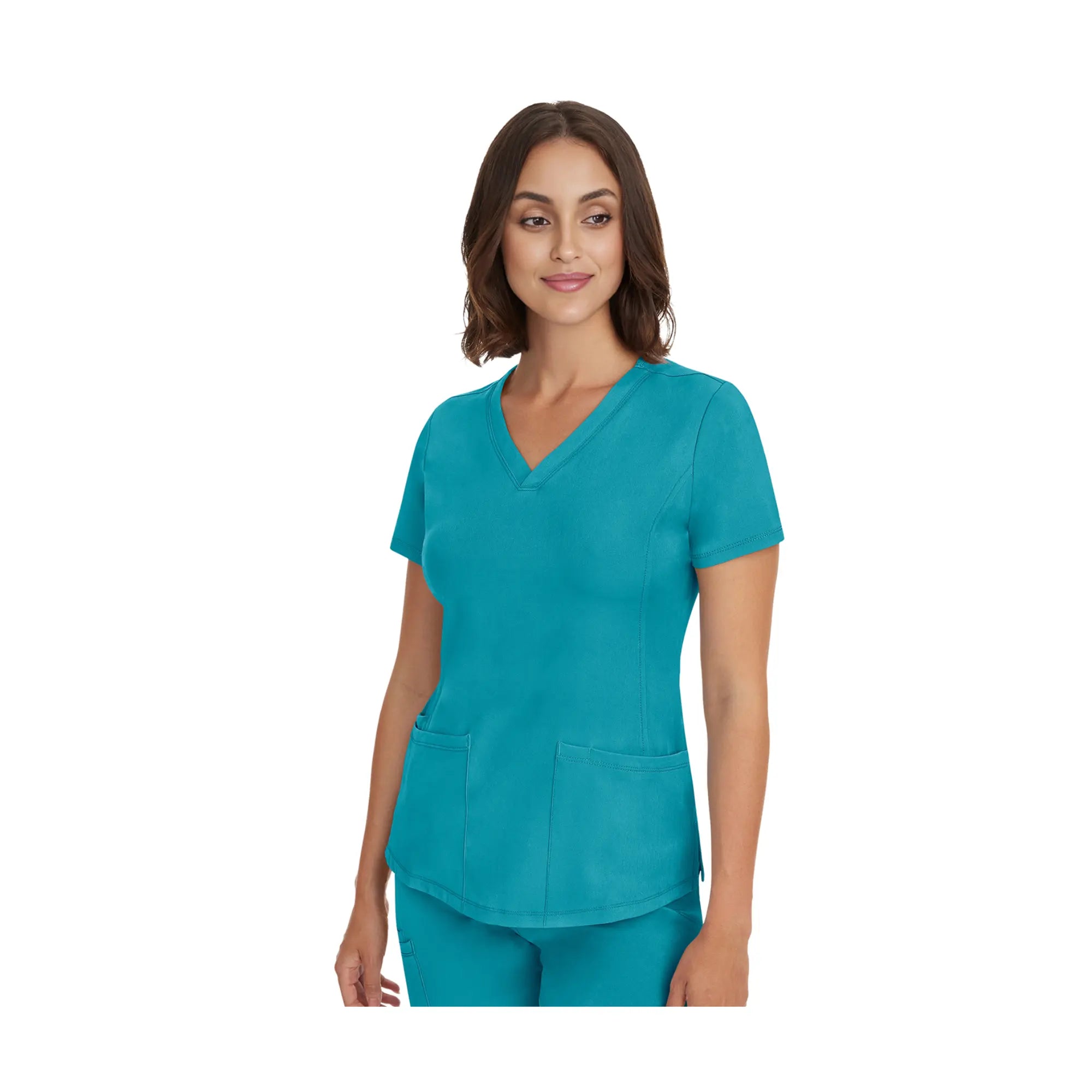 Monique - Tunique médicale - Col V - Femme - Healing Hands - 2 Healing Hands