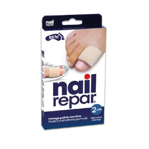 Nailrepar - Orthèse tissulaire avec corps interne en silicone - Réparation des ongles - HerbiFeet Herbifeet