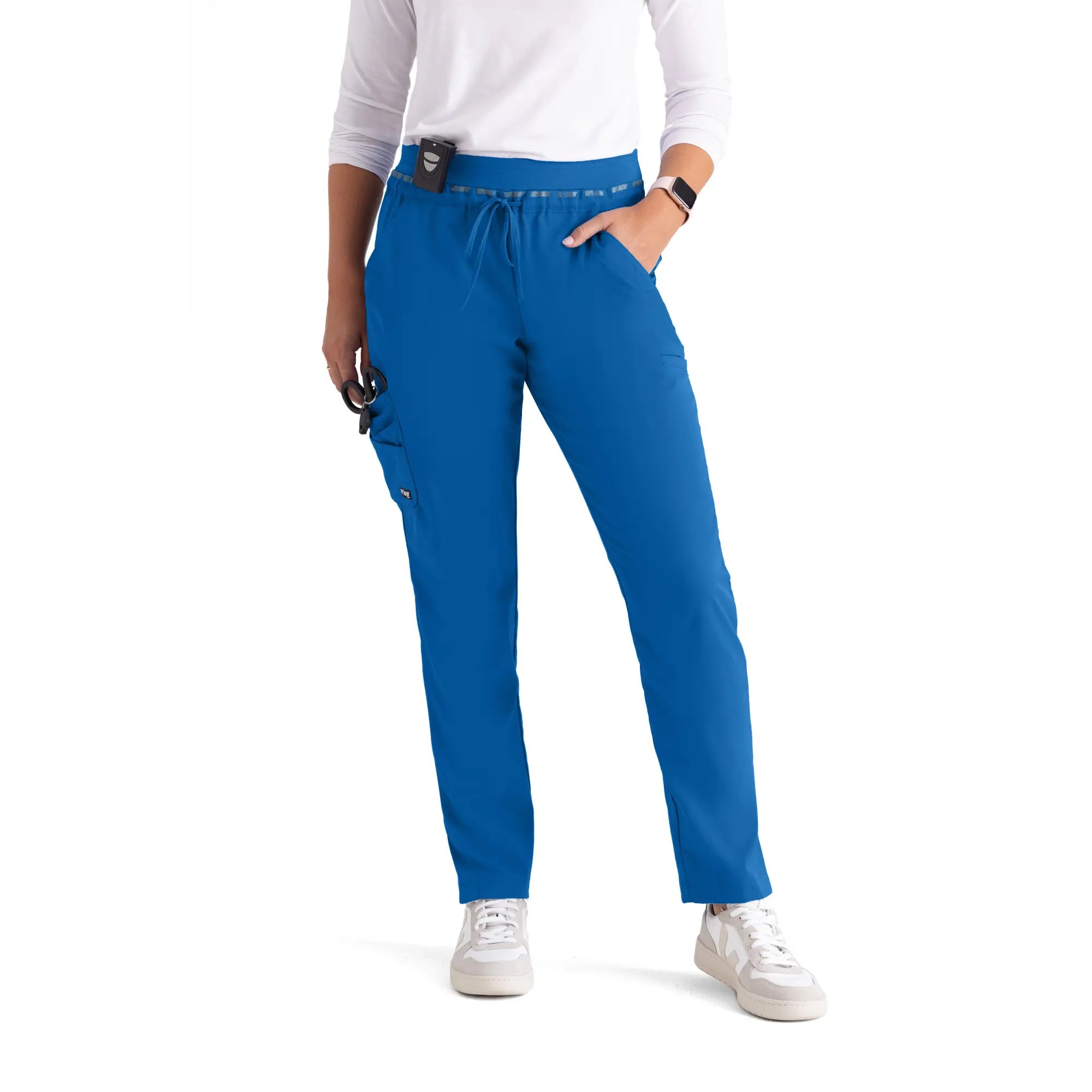 Nairobi - Pantalon médical confort - Femme - Grey’s Anatomy Stretch Grey’s Anatomy  Bleu Roi / XL
