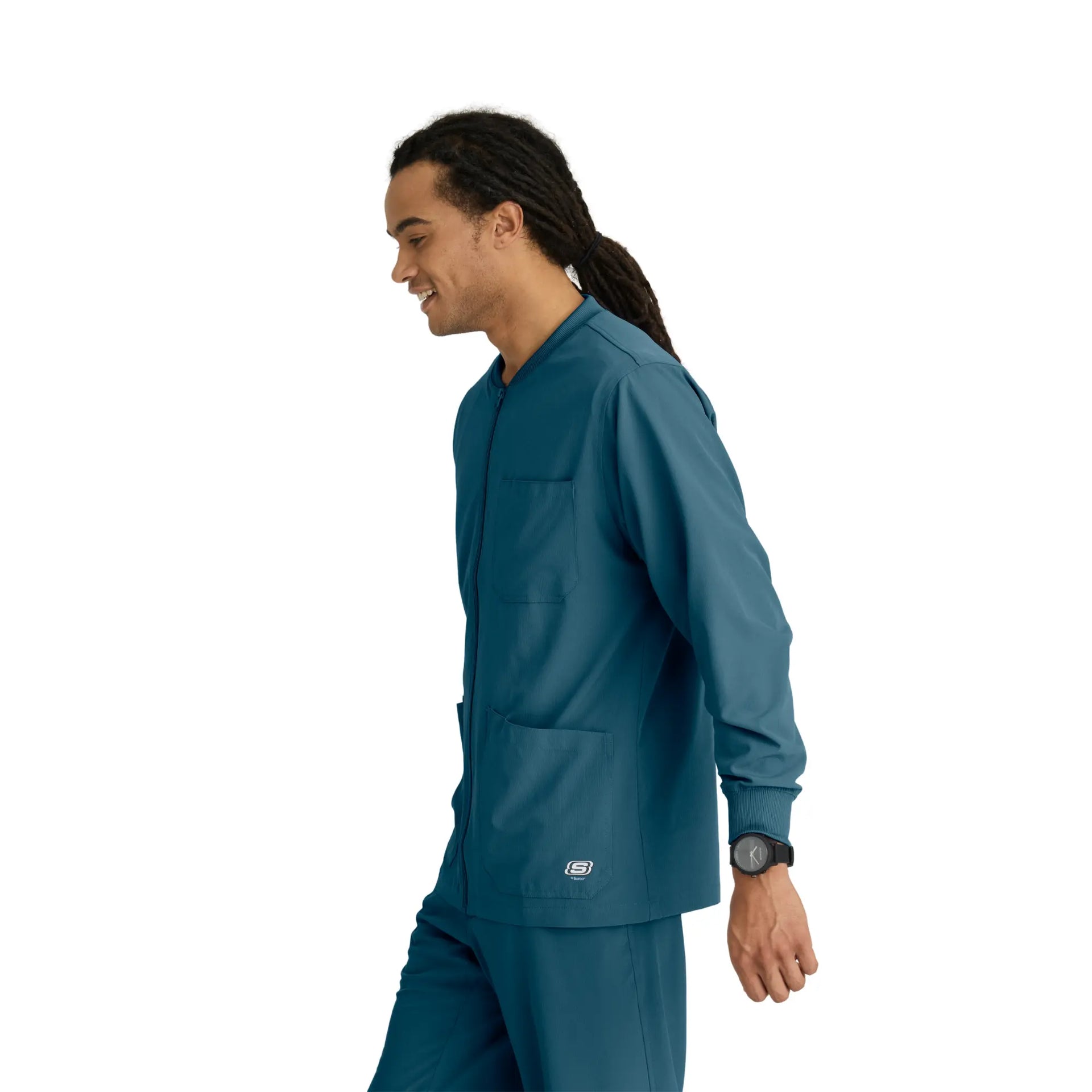 Oly - Veste médicale col rond - Homme - Skechers SKECHERS
