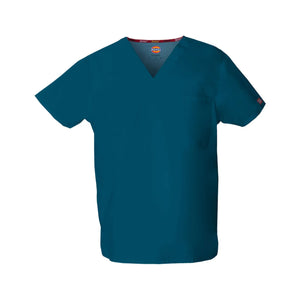 Orléans - Tunique col V - Unisexe - Dickies Dickies Bleu-Caraïbes-3XL