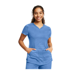 Orx - Tunique médicale - Col V - Femme - Cherokee Cherokee Authentic Workwear Bleu-Ciel-3XL