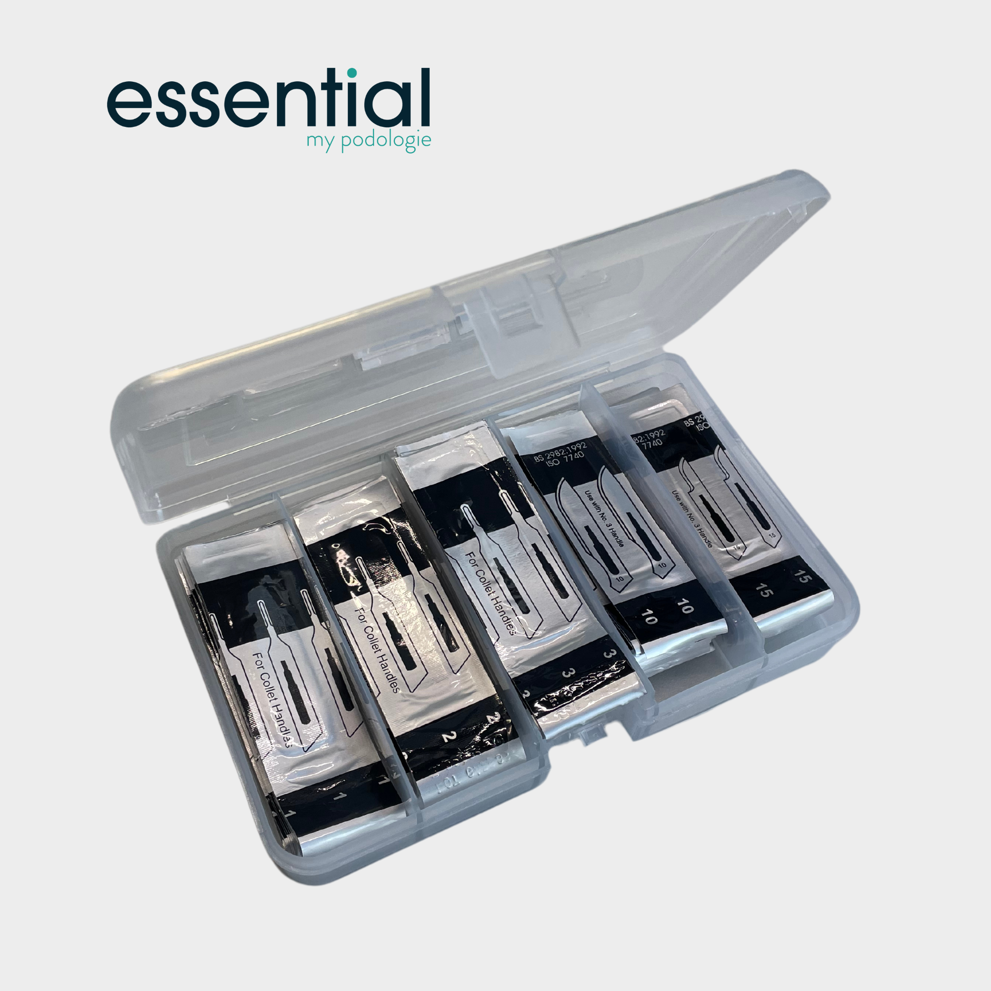 Pack de lames de gouges et de bistouri My Podologie