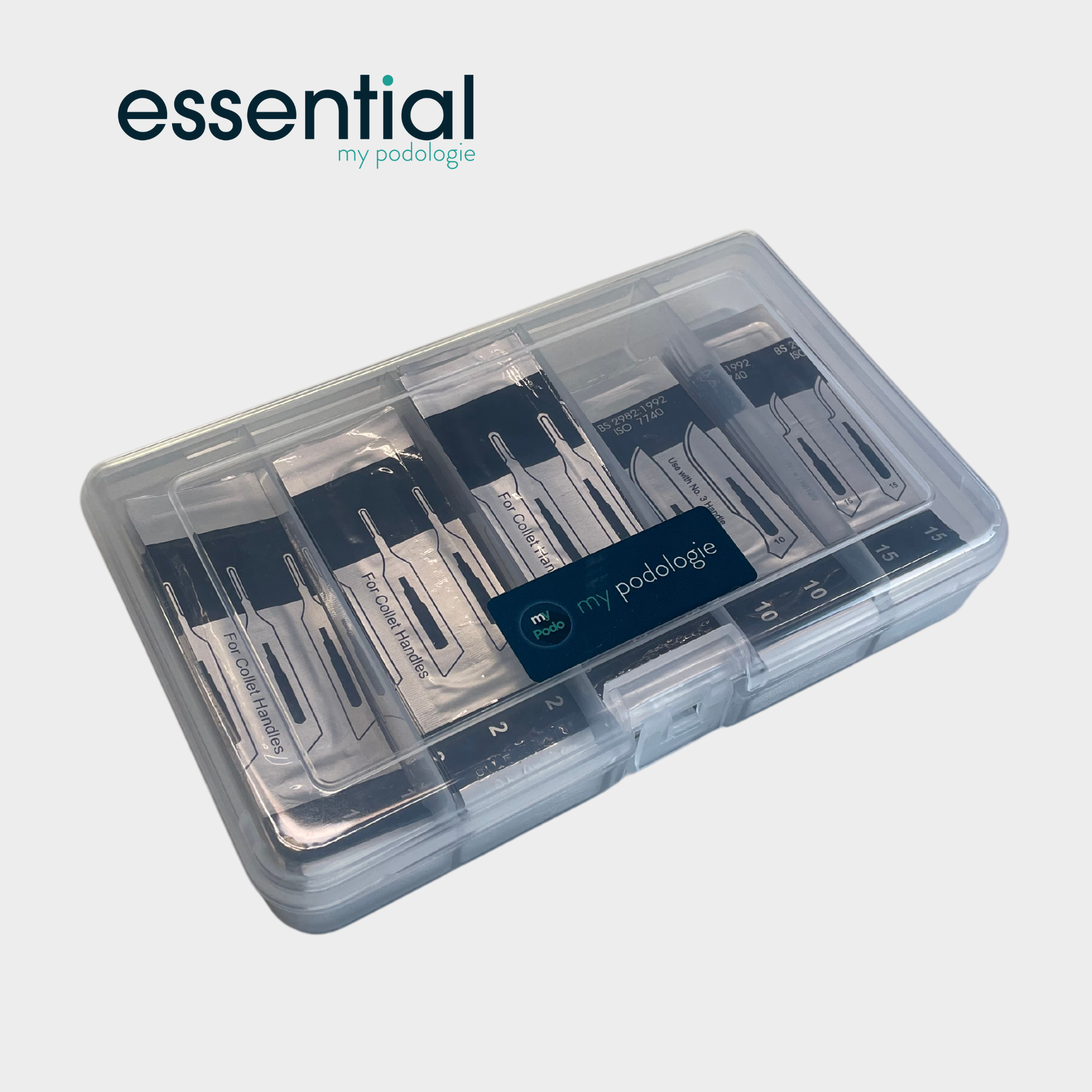 Pack de lames de gouges et de bistouri My Podologie