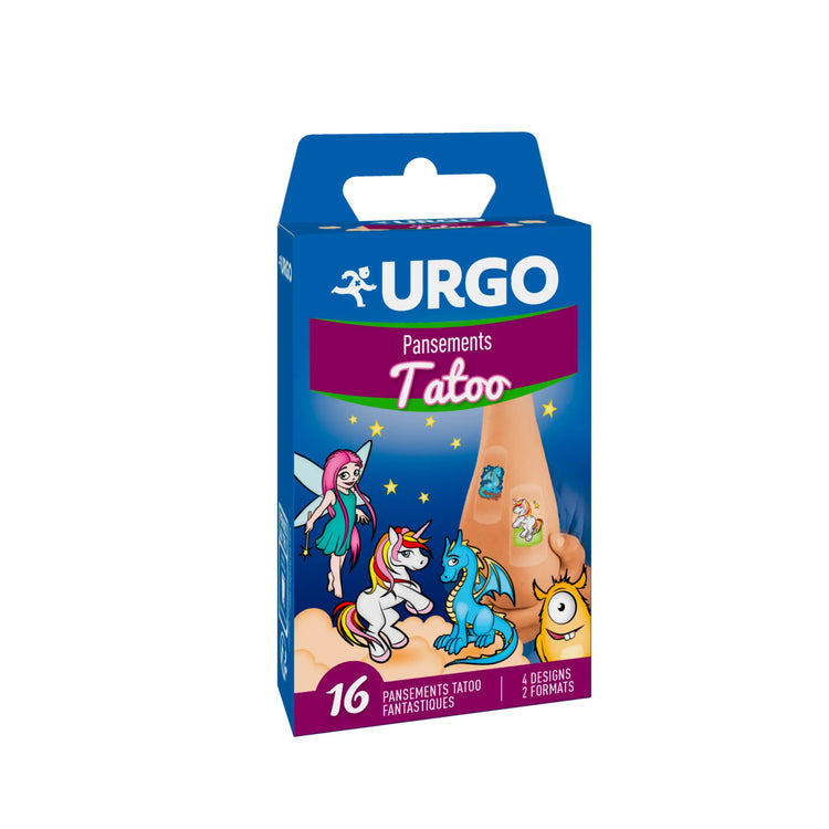 Pansements Tatoo - bte de 16 - Urgo Urgo