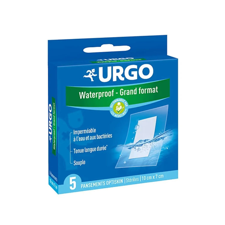 Pansements Waterproof grand format - bte de 5 - Urgo Urgo