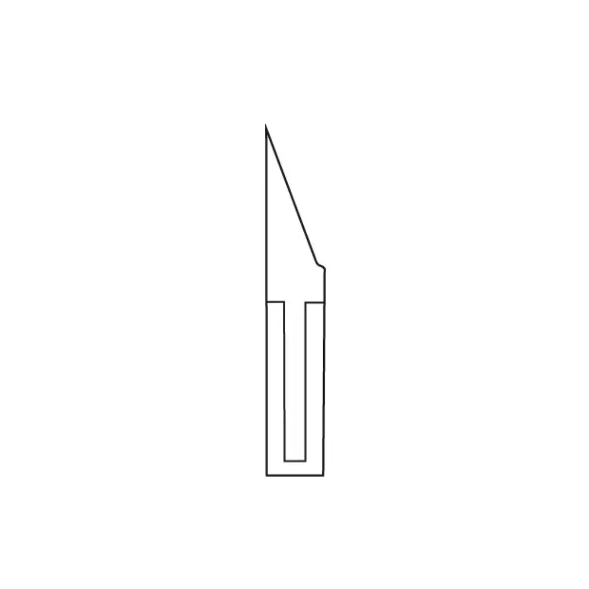 Pince à ongles - Acier inoxydable - Finition satinée - Coupe droite - Mors plats - 13 cm - Sam Sam