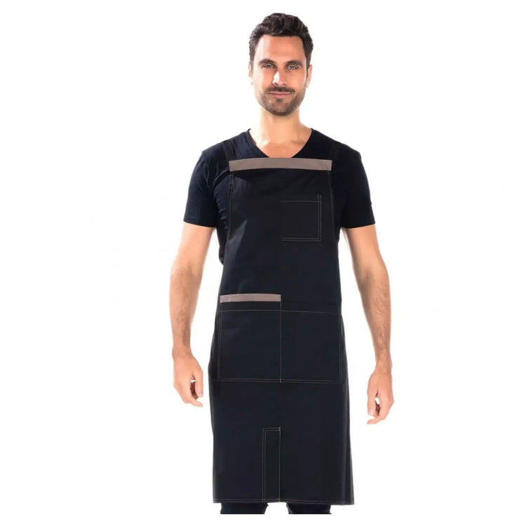 Pistache - Tablier - Sans manche - Mixte - 95 cm - Taille Unique My Podologie  Sergé-Noir-Taupe