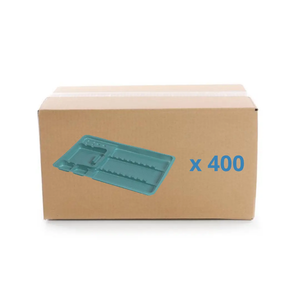 Plateaux de soin à usage unique avec compartiments - 3 formats - Carton de 400 My Podologie