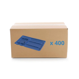 Plateaux de soin à usage unique avec compartiments - 3 formats - Carton de 400 My Podologie