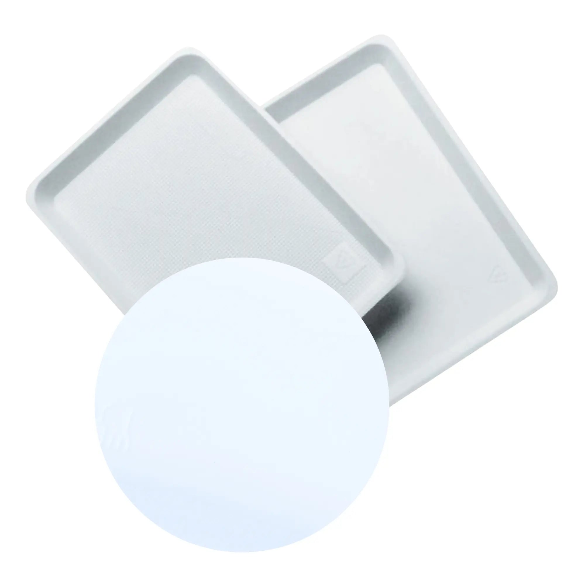 50 plateaux de soin à usage unique fond lisse ou structuré - 5 formats My Podologie