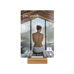 Porte-brochures pour piédestal en bois - Ruck Ruck