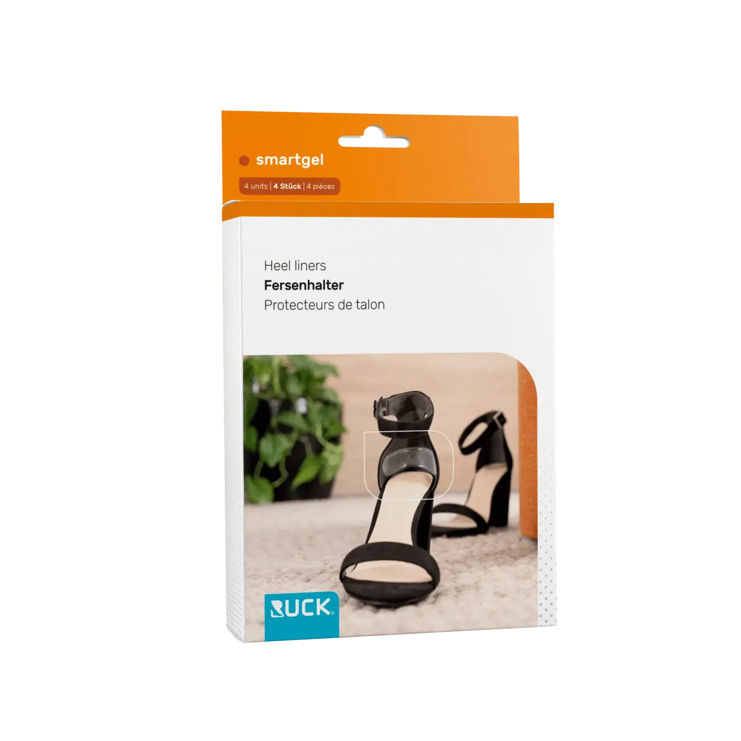 Protection Smartgel pour chaussures - Evite le frottement contre le talon - Paquet de 4 - Ruck My Podologie