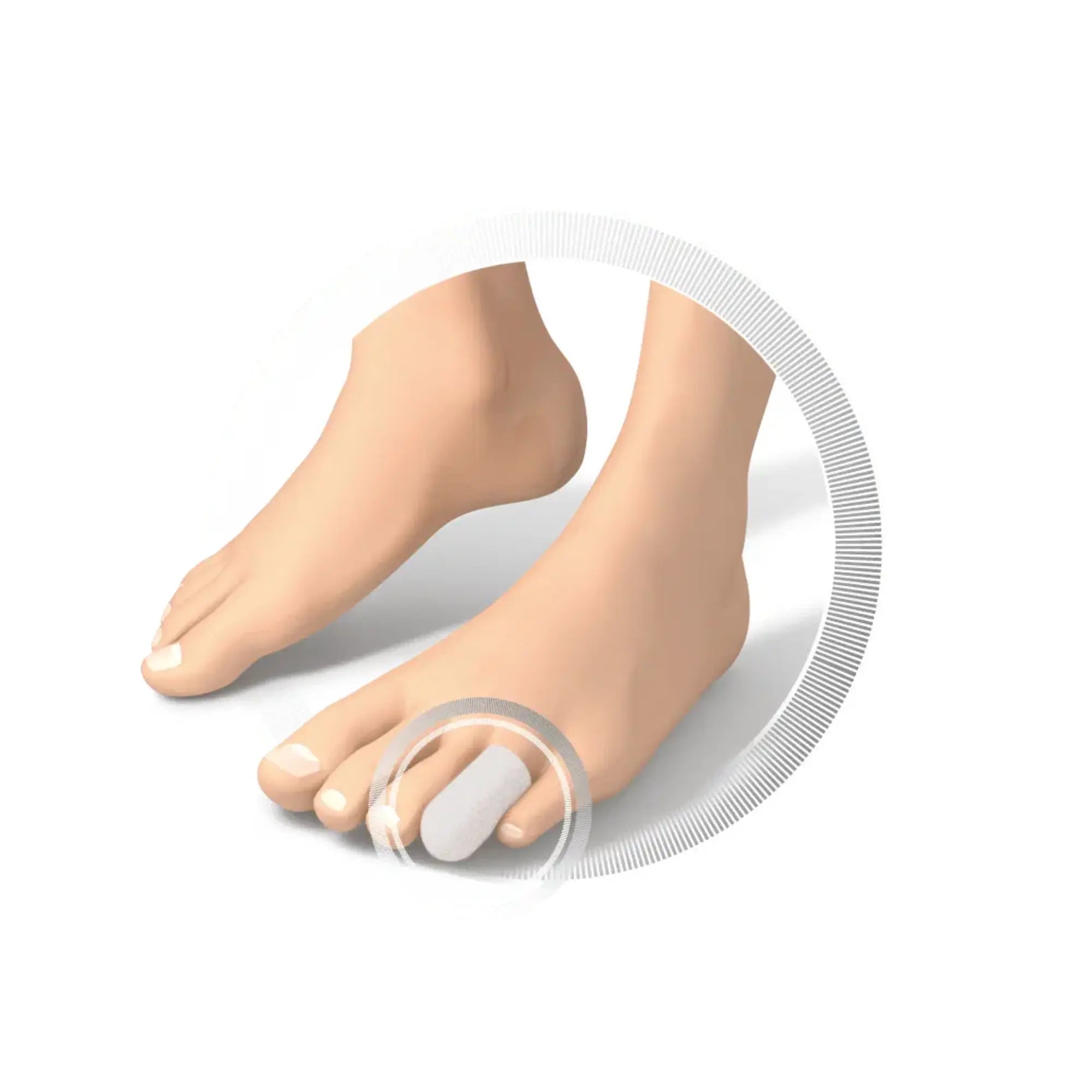 Protection pour orteil en mousse - 2 pièces - Ruck Ruck