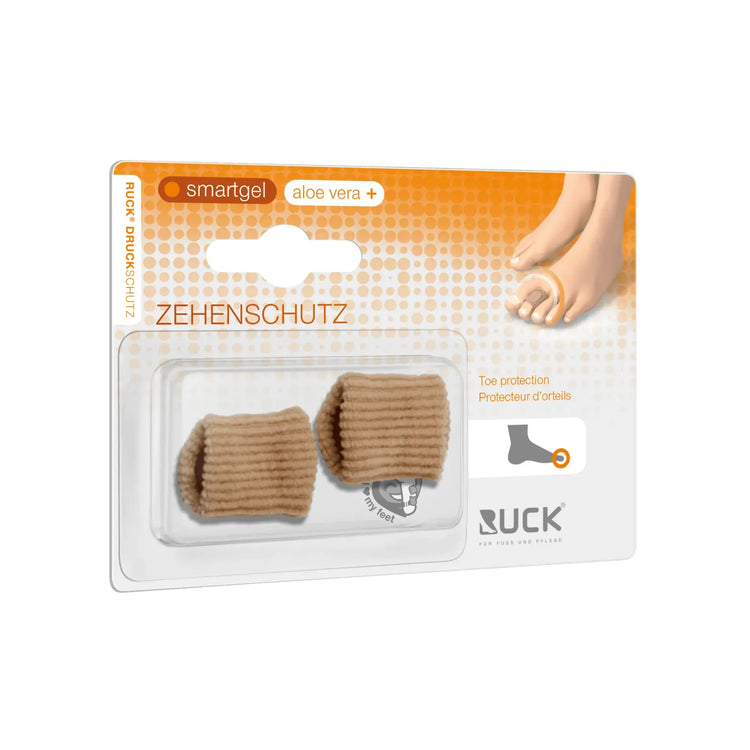 Protection pour orteils -  Lot de coussinets - Tissu et gel - Ruck Ruck
