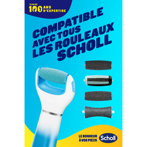Râpe de Pédicurie Électrique Exfoliante Velvet Smooth - Scholl Scholl