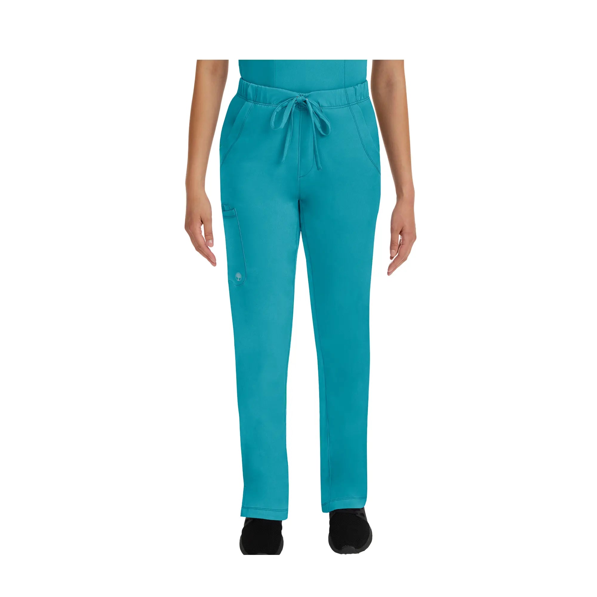 Rebecca - Pantalon évasé avec cordon de serrage - Femme - Healing Hands - Couleur 2 Healing Hands Bleu CaraÏbes / 3XL