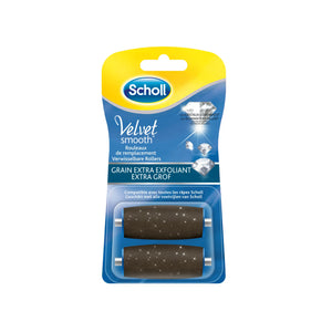 Recharge Rouleau Grain Extra-Exfoliant - Râpe de Pédicurie Électrique - Velvet Smooth - Scholl Scholl