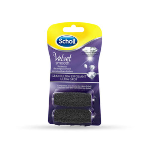 Recharge Rouleau Grain Ultra-Exfoliant - Râpe de Pédicurie Électrique - Velvet Smooth - Scholl Scholl