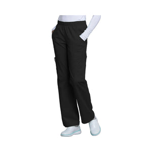 Roubaix - Pantalon large taille moyenne - Femme - Cherokee Cherokee Authentic Workwear  Noir-XXXL