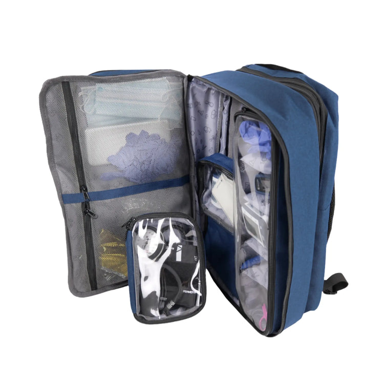 Sac à dos convertible médical OUESSANT - Marine / Noir De Boissy