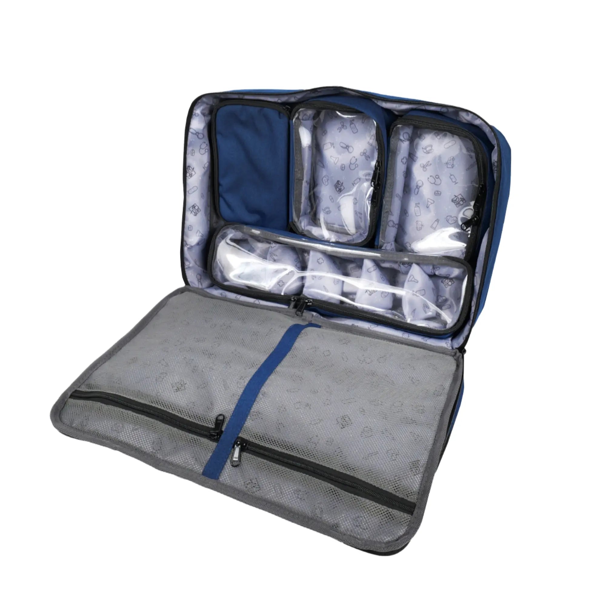 Sac à dos convertible médical OUESSANT - Marine / Noir De Boissy