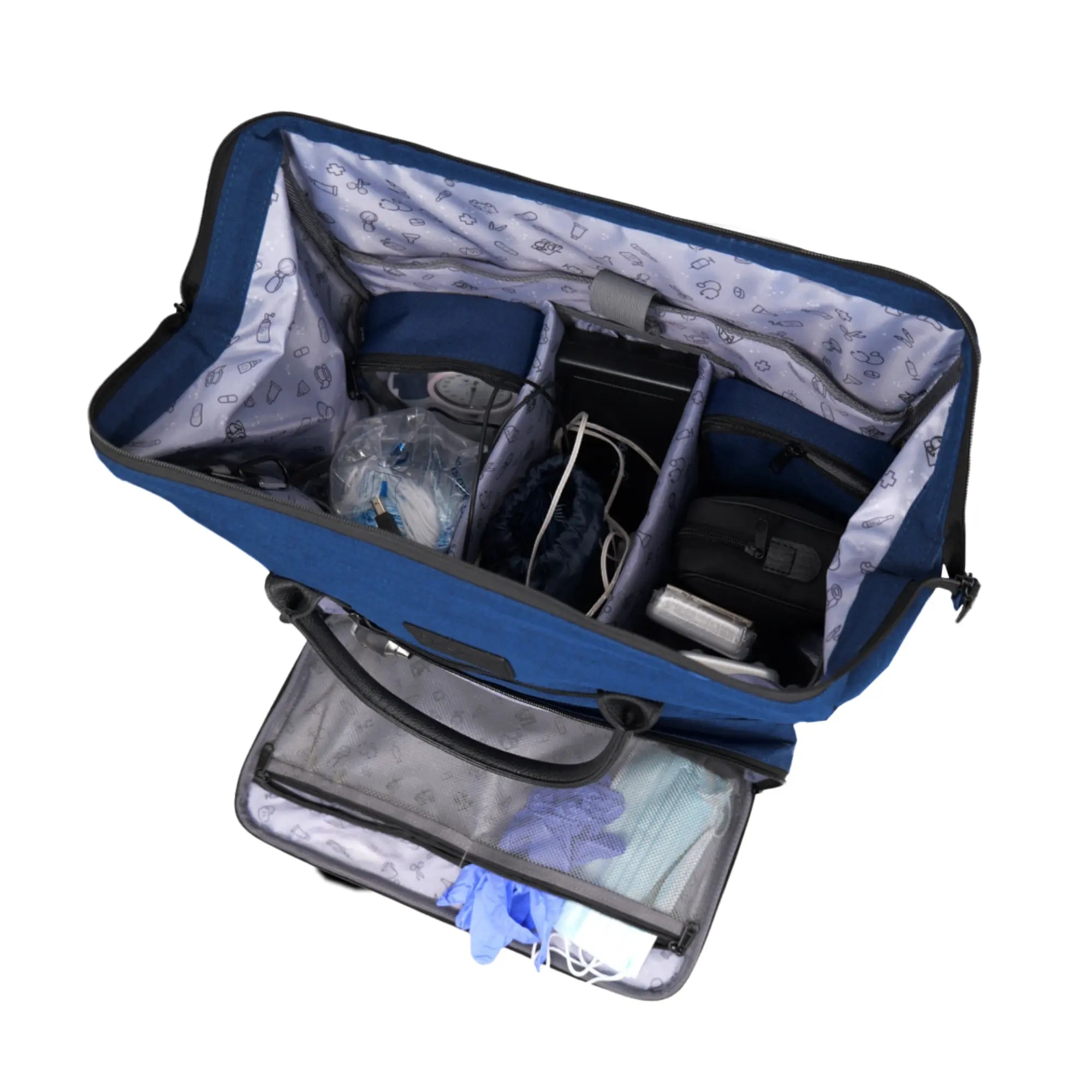 Sac médical OUESSANT - Marine / Noir De Boissy