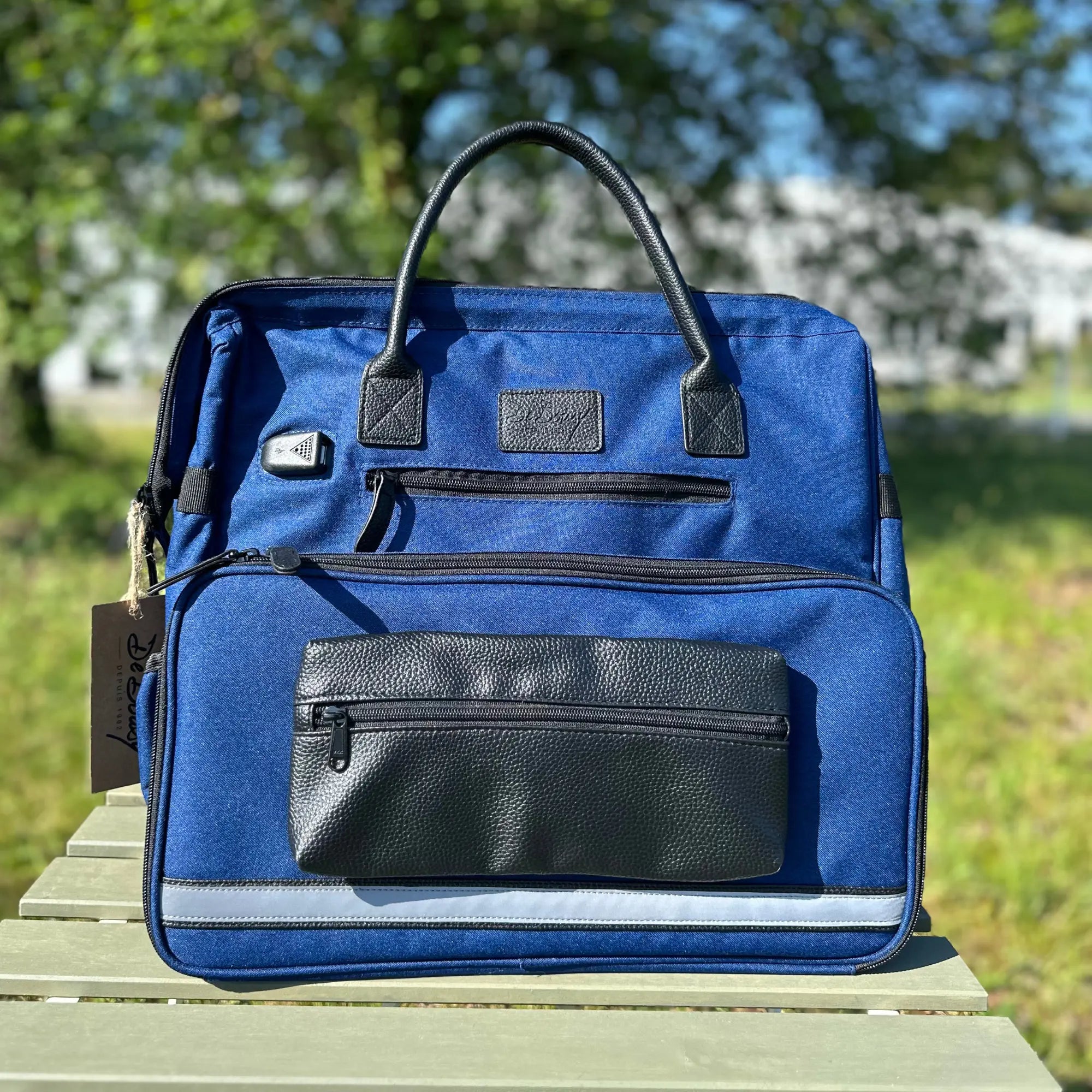 Sac médical OUESSANT - Marine / Noir De Boissy