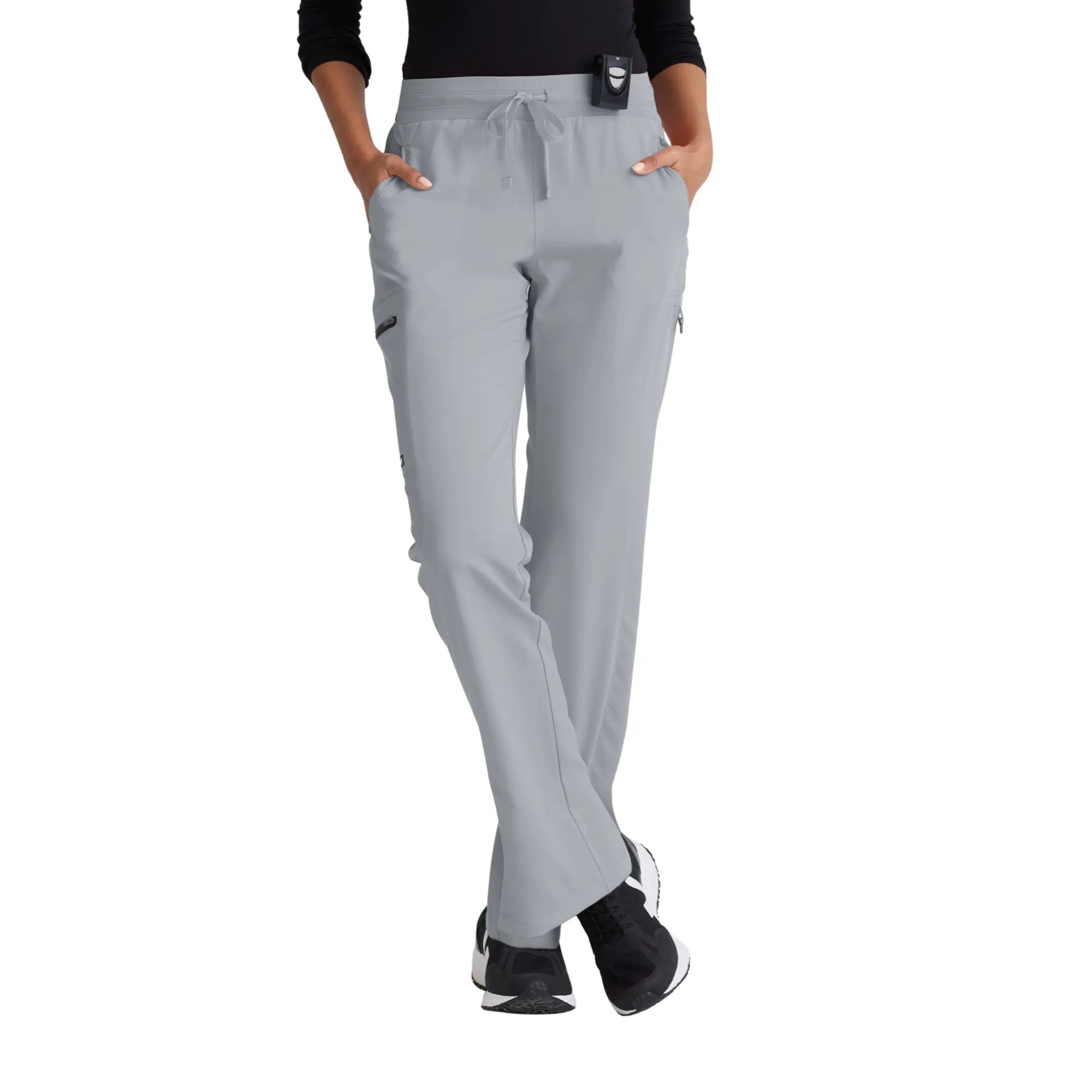 Sana - Pantalon avec cordon de serrage - Femme - Grey’s Anatomy Stretch Grey’s Anatomy Gris Clair / XL