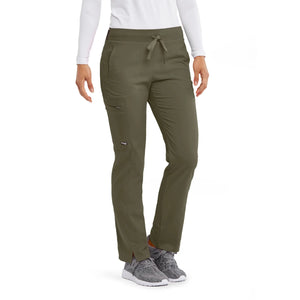 Sana - Pantalon avec cordon de serrage - Femme - Grey’s Anatomy Stretch Grey’s Anatomy Vert Olive / XL