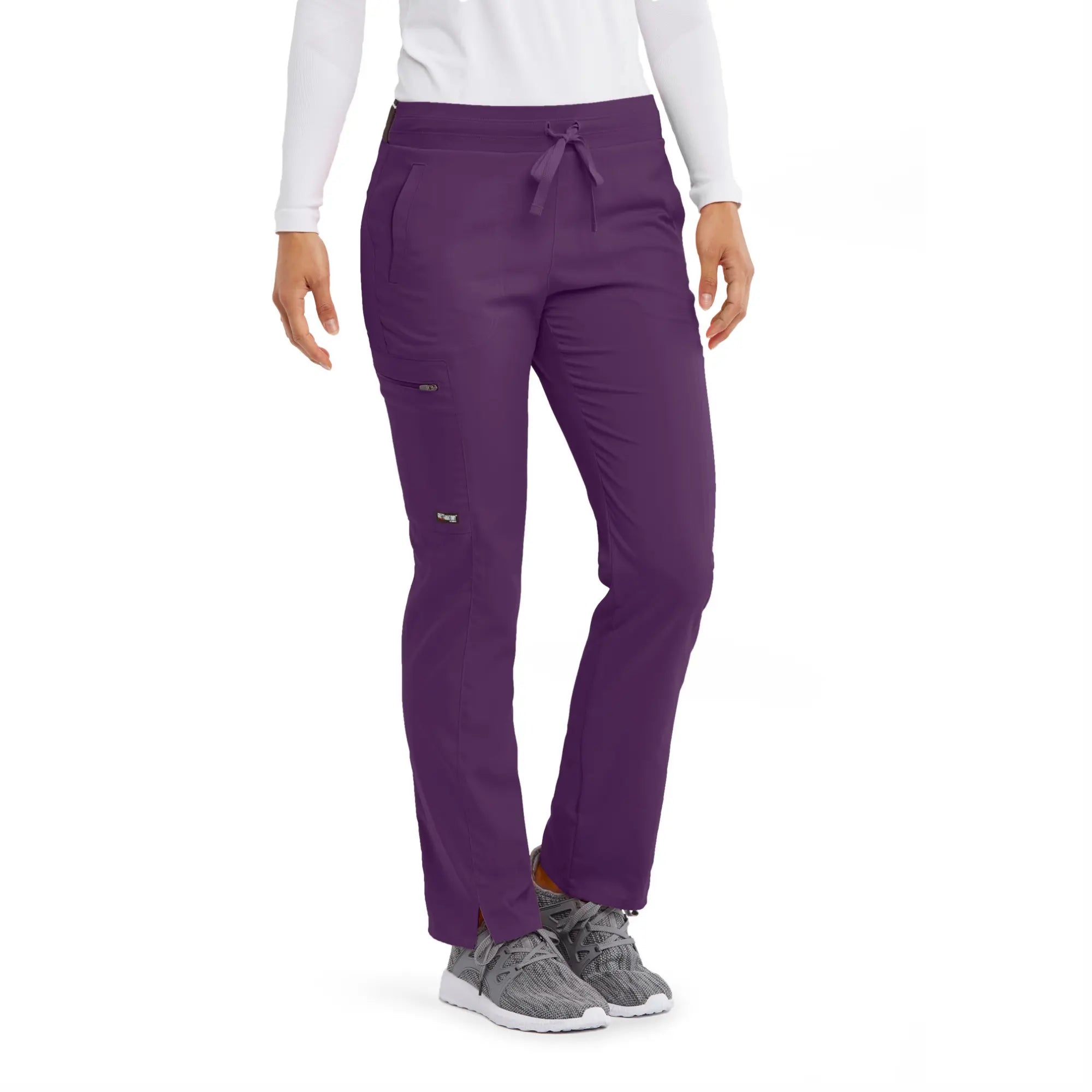 Sana - Pantalon avec cordon de serrage - Femme - Grey’s Anatomy Stretch Grey’s Anatomy Aubergine / XL